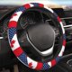 thumbnail image 5 of Balery USA Canada Flag Fundas elásticas antideslizantes para volante, funda protectora universal para hombre y mujer, 15 pulgadas, accesorios para coche., 5 of 6