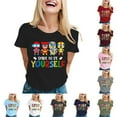 thumbnail image 4 of JAKANYQ T-Shirts pour Femmes Sensibilisation T-shirt Classique, 4 of 6