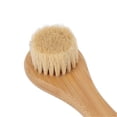 thumbnail image 3 of Brosse de massage portable en bois souple, brosse de nettoyage manuelle pour le visage et le corps, 3 of 4