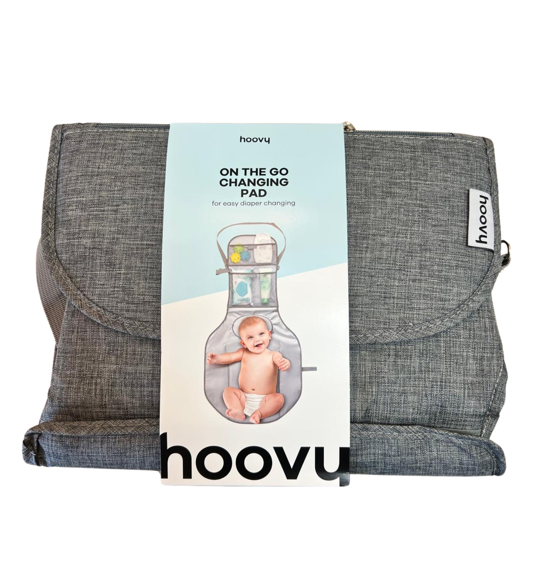 Hoovy Portable Changing Pad Circle Gray photo 4