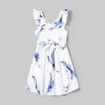 thumbnail image 3 of PatPat Family Matching Dolphin Print Slip Dresses and Short-sleeve T-shirts Sets, 3 of 10