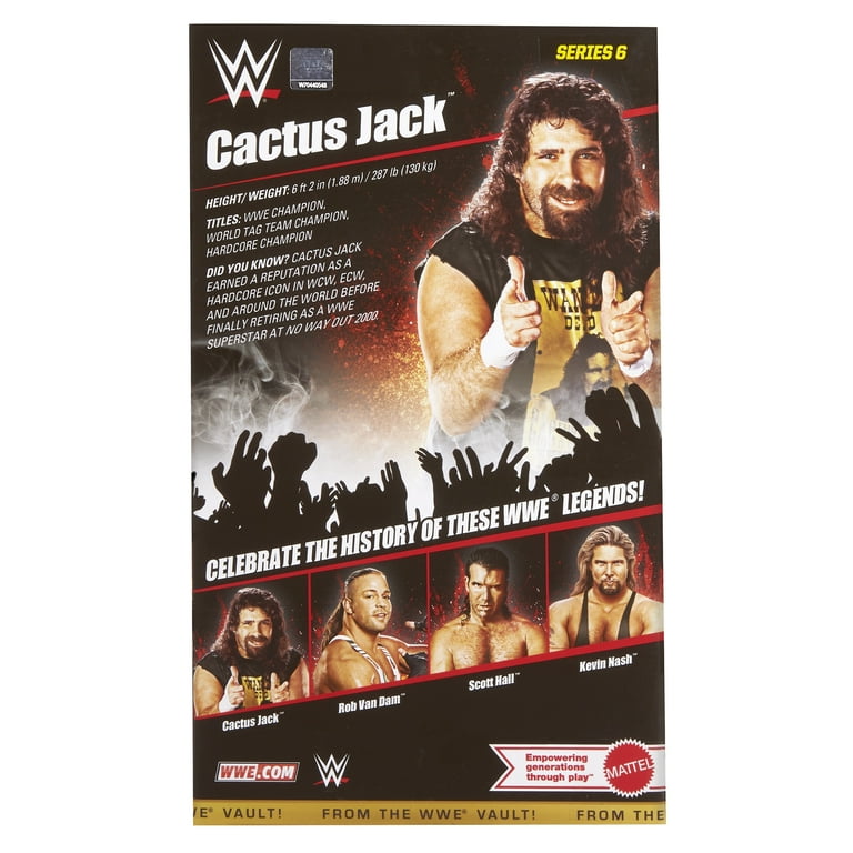 【ドジ郎】 WWE カクタスジャック&テリー2体セット Cactus Jack (Barbed Wire 2x4) - WWE From the Vault Ringside