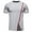 Gray, variant on Tbopshirt Summer Tops,Men's Irregular Hem T-shirt Short Sleeve Round Neck Pullover Casual Sports T-shirt Top Blouses