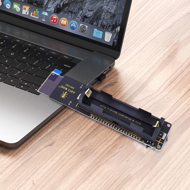 Módulo Módulo ESP32 WiFi compatible con Bluetooth con soporte de batería 18650 OLED de 0,96 pulgadas Likrtyny Para estrenar