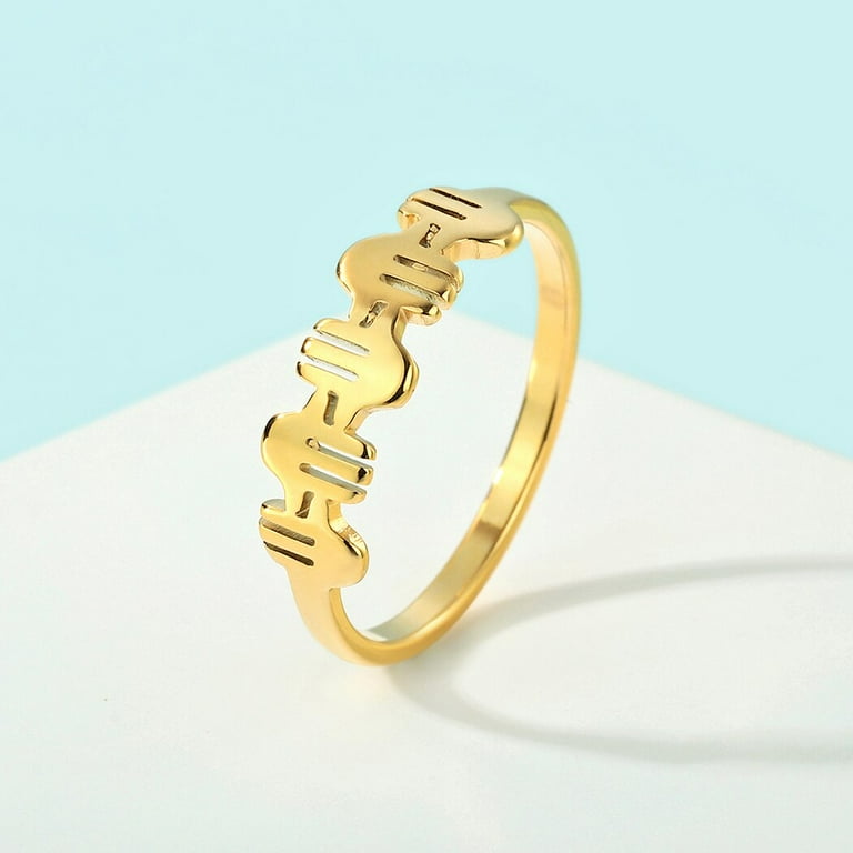 Dainty cheap thumb ring