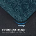 thumbnail image 4 of Extended Mouse Pad, Large Big Desk Pad with Stitched Edges, 31.5''''x11.8'''', Non-Slip Laptop Computer Keyboard Mousepad for Office Home, Geographic Topographi-c Map Lines, 4 of 6