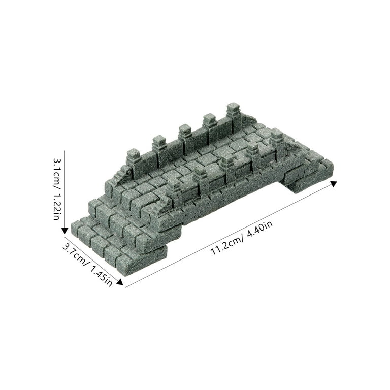 Soimiss Small Stone Bridge Model Arch...