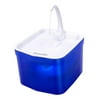 2L Automatic Fountain,Cat Dog Drinking Water Bowl, Dispenser Blue