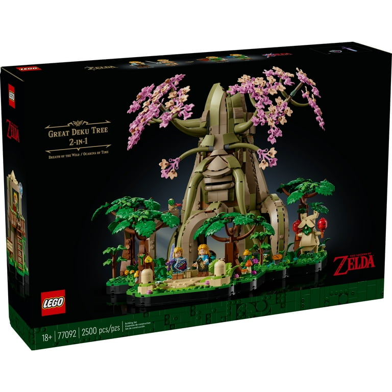 LEGO, The Legend of Zelda Great Deku Tree 2-in-1 Model Set 77092
