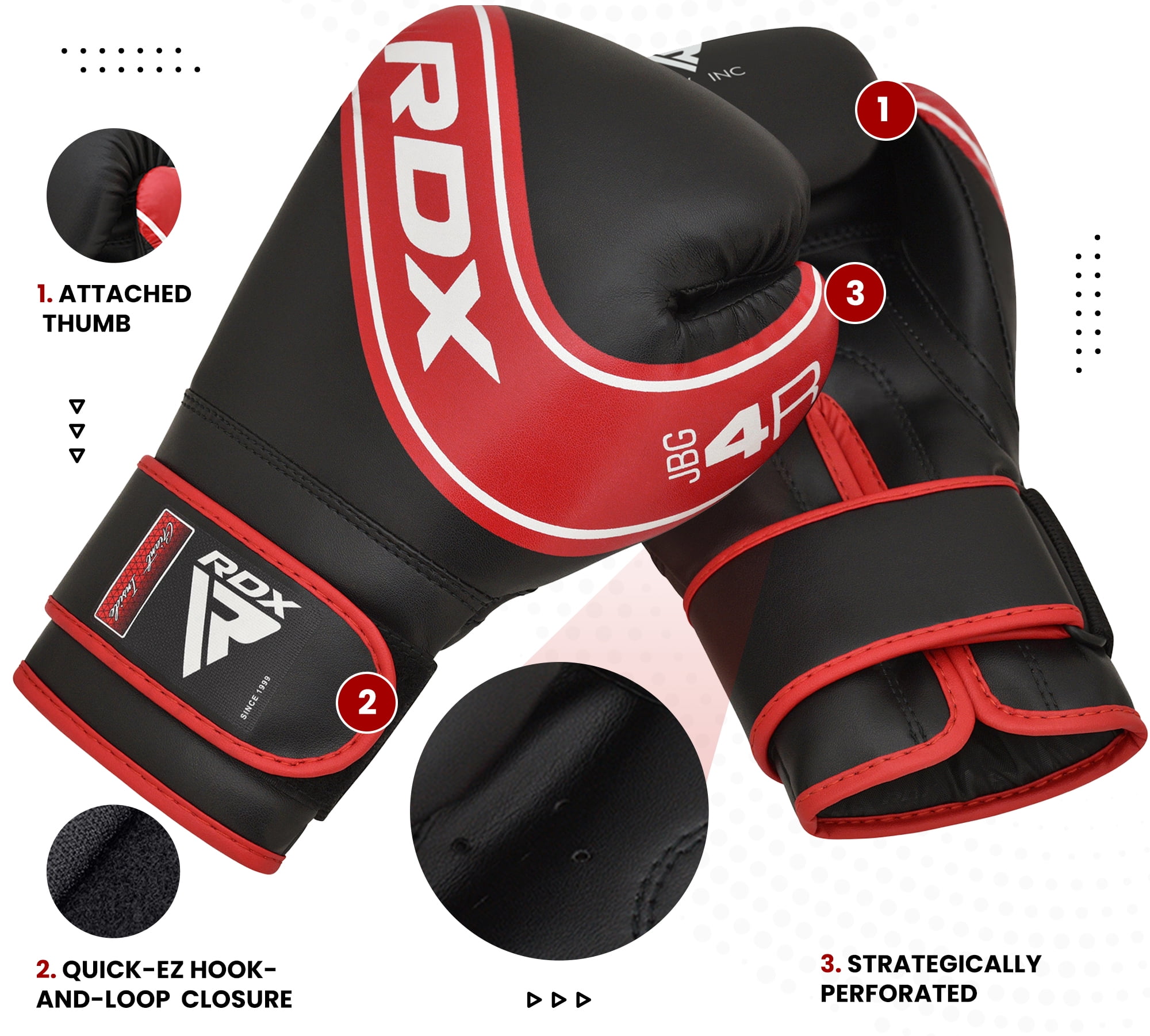 RDX Boxing Gloves for Kids, Maya Hide Leather Junior Champions Punching Training Gloves for Boxing, MMA, Muay Thai Gloves with Ventilated Palm