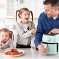 thumbnail image 3 of 2.6 Qt., – Compact Air Fryer for Healthier Food in Minutes, Ideal for Small Spaces - Auto Shut Off, Analog,, 3 of 5