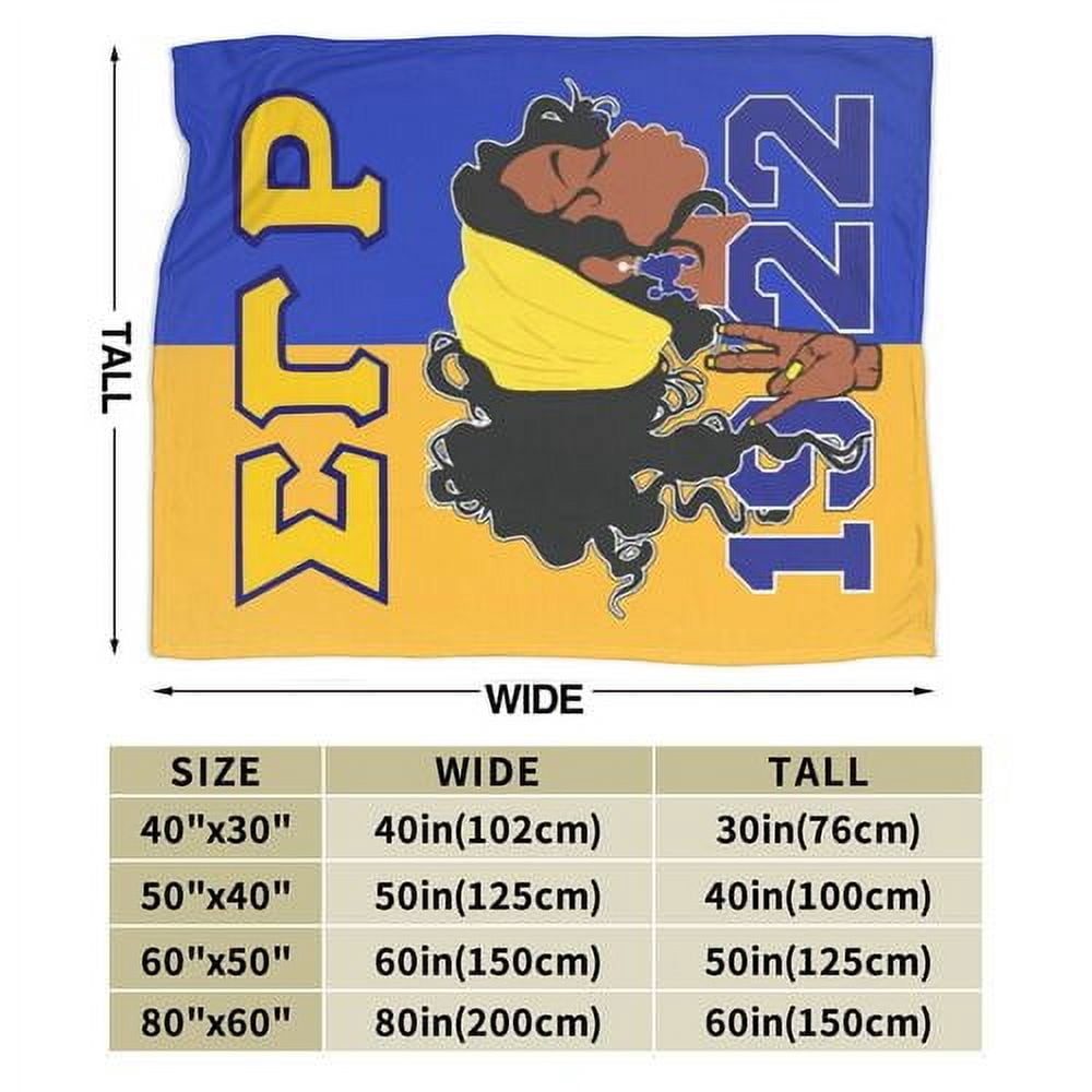 Sigma Gamma Rho Blanket Sigma Gamma Rho Sorority Paraphernalia Gifts for Women Lightweight Flannel Throw Blankets 1922 Poodle Gifts