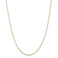 thumbnail image 1 of 14K Yellow Gold 1.50mm Diamond Cut Rope With Lobster Clasp Chain 24 IN, 1 of 5