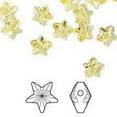 thumbnail image 3 of Swarovski Article #5714 Star Crystal Beads 8mm Lt. Colorado Topaz - Package of 12, 3 of 3