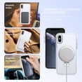 thumbnail image 2 of for iPhone Xs Case , iPhone X Case with Ring [Compatible with Magsafe], Full Body Protective Cover Slim Shockproof Kickstand Phone Case for Apple iPhone X/XS 5.8", White, 2 of 16