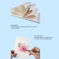 thumbnail image 3 of Bloque de Papel de Acuarela, 200 g, 30 Hojas de Papel de Acuarela de Algodón, Cuaderno de Bocetos de Acuarela Portátil para Pinta artística, Grano Medio Grueso, 3 of 7