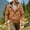#334-Brown, variant on Men's Solid Fleece Lined Cargo Jacket Detachable Hood Zip Up Long Sleeve Windproof Work Outerwear For Men Gift
