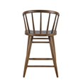 thumbnail image 3 of Jofran Fitz Traditional Solid Wood Curved Back Spindle Counter Stool, 3 of 7