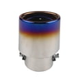 thumbnail image 5 of Exhaust Tailpipe Tip Stainless Steel Tail Throat Tail Pipe Car Modification Replacement, 5 of 5