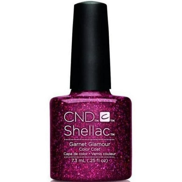 CND Creative Nail Design SHELLAC Gel Polish .25oz/7.3mL - Garnet Glamour