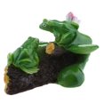 thumbnail image 3 of LOVIVER True to Nature Water Floating Ornament Pond Lotus Leaf Frog Toy Pool Decor B B, 3 of 8