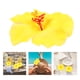 thumbnail image 5 of 10 piezas de flores de hibisco, hermosa decoración, cabeza de flor artificial, flores hawaianas para bricolaje, flores para boda, fiesta hawaiana Luau, 5 of 8