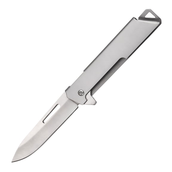 Compact Folding Outdoor Camping Pocket Stainless Steel EDC Tool for Hiking and Adventure Activities