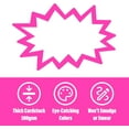 thumbnail image 5 of Starburst Signs with Stickers 100pcs | Sale Price Tags for Garage Sale, Estate Sale, Yard Sale, Retail Supplies. 50pcs Price Sign Cards & 50pcs Strong Sticker Dots. 3x5 inch (Neon), 5 of 9