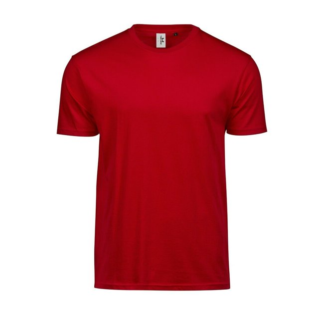 Tee Jays - Camiseta Power Hombres (Rojo)