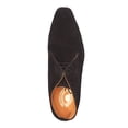 thumbnail image 3 of CARLOS BY CARLOS SANTANA Mens Black Padded Corazon Square Toe Block Heel Lace-Up Leather Chukka Boots 10.5 D, 3 of 4