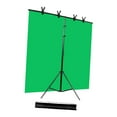 thumbnail image 2 of Runquan Green Screen Backdrop Stand Kit Photo Backdrop Stand for Gaming Photography B, 2 of 8