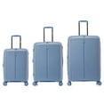 thumbnail image 6 of DUKAP AIRLEY 3-Piece Hardside Luggage Sets with Spinner Wheels, Handle and Trolley, (20"/24"/28"), Blue, 6 of 11