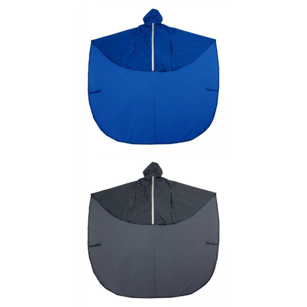 Poncho Impermeable Gotita Para Silla De Ruedas, Diseño Italiano, 100% Impermeable, Reflectantes Laterales Y Traseros, Capucha Y Bolsillo Integrado, Fácil Y Funcional