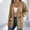 Khaki, variant on Ofreoo Women's Casual Solid Color Engraved Long Sleeved Sweater Cardigan Jacket Top Women's Quilted Lightweight Jackets Deal for Days Holiday Decor