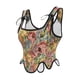 thumbnail image 5 of Mujeres Corte Estilo Maneras Antiguas Fajas Tops Corsé Cremallera Encaje Corsé Liguero Chaleco Chaleco Top de poliéster para mujer, 5 of 6