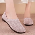 thumbnail image 2 of Womens Shoes,Comfort Cloth Shoes Easy-On Slip On Design Breathable Soft Sole Non Slip for Spring Walking and Leisure,Shoes for Women,Pink,7, 2 of 8