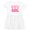 White with Speckles, variant on Inktastic Grammy's Girl Granddaughter Girls Toddler Dress