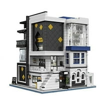 Art Gallery Modular Building Blocks Toy Bricks Model City Street View MOC Buildings Set | General Jim's Toys | Compatible with Lego, Cobi, Wange, Sembo and all major brick building brands.