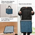thumbnail image 2 of Home Organizer Foldable Fabric Storage Bin With Handle Glittery Background, 2 of 7