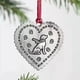 thumbnail image 4 of Moyic Colgantes festivos de metal para árboles de Navidad - Decoraciones navideñas Adornos colgantes de metal para árboles de Navidad Kits de decoración para fiestas perro en forma de corazon, 4 of 6