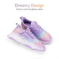 thumbnail image 2 of DREAM PAIRS Girls’ Sneakers, Casual Zipper Sports Shoes with Jelly Sole, Lightweight Walking Shoes, 2 of 5