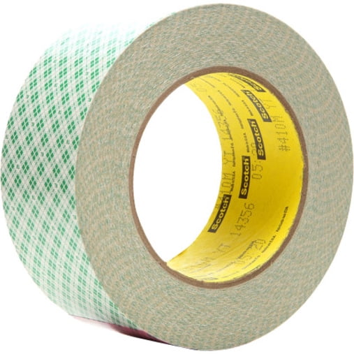 Scotch, MMM410M2X36, Double-Coated Paper Tape, 1 / Roll, Natural