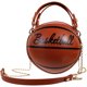 thumbnail image 1 of 1pc Bolso de mano con cadena con forma de baloncesto de moda Bolso bandolera de moda, 1 of 6