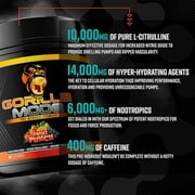 Gorilla Mode Pre-Workout, Blue Raspberry, 792 g