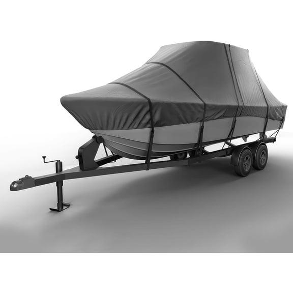 Seal Skin Covers T-Top Boat Cover, Waterproof UV Resistant, Fits 32' L & 120" W