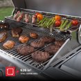 thumbnail image 5 of Nexgrill 4-Burner Propane Gas Grill with Side Burner, Stainless Steel Frame, 626 SQ In Total Cooking Space, 60,000 BTUs Output, BBQ Grill Perfect for Outdoor Gatherings - 720-0830H, 5 of 8