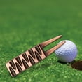 thumbnail image 4 of Herramienta profesional de reparación de chuletas de golf Cola Tenedor de campos de golf Bronce, 4 of 6