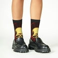 thumbnail image 4 of Naloa Red Skull Spider Kids Socks Unisex Kids and Toddlers' Crew Socks, ,1 Pairs, 4 of 5