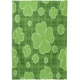 thumbnail image 2 of Saint Patrick Clover Buffalo Tablecloth Rectangle Colorful Table Cloth Large Square Table Cover for Dining Kitchen Party 60"x108" Decor Gift, 2 of 7