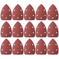 thumbnail image 1 of Lijas de Detalle Triangular, Papel de Lijado, Almohadillas de Lijado Variadas, 5 Agujeros 60 Grits 15pcs, 1 of 5